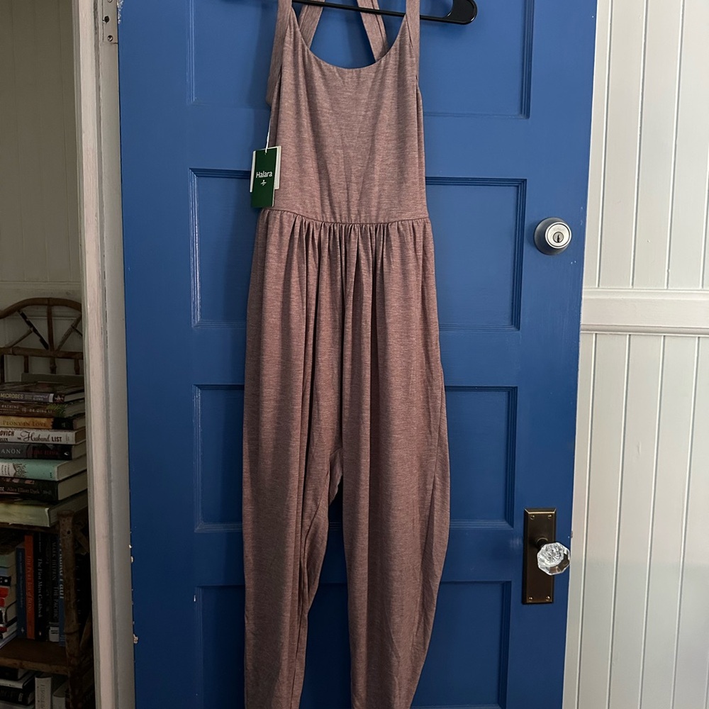 HALARA Women's Mauve Jumpsuit